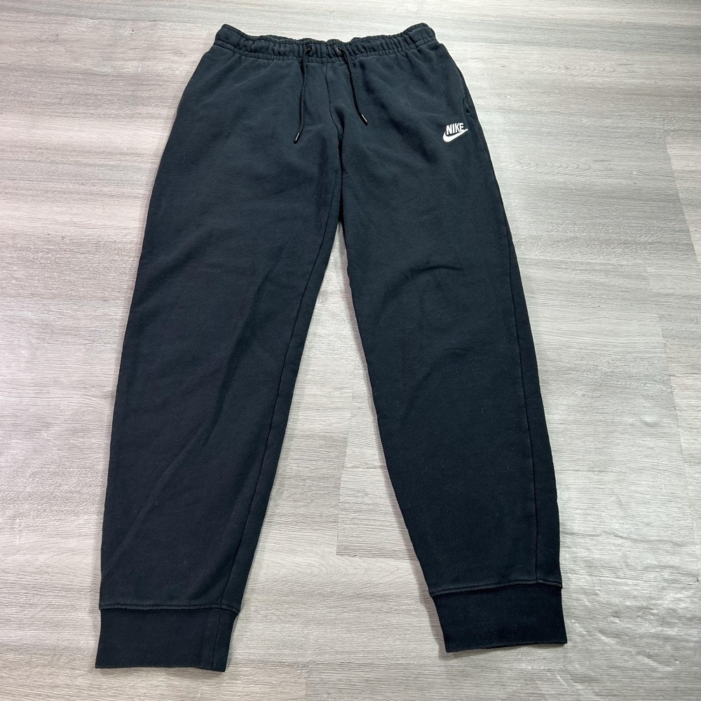 Nike Sweatpants Mens Small Black Club Fleece Jogger Athletic Training BV4095-010